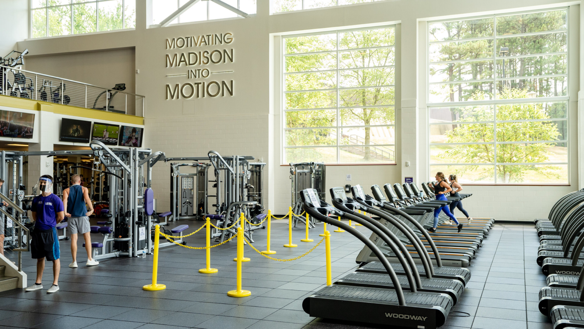 UREC Fitness Center Treadmills